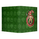 Christmas - Deck the Halls - Airedales Binders