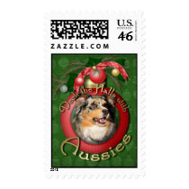 Christmas - Deck the Halls - Aussie - Dustine Stamp