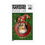 Christmas - Deck the Halls - Aussie - Dustine postage