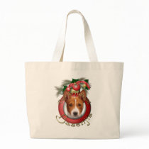 Christmas - Deck the Halls - Basenjis Bags