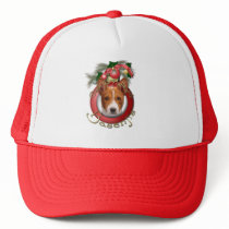Christmas - Deck the Halls - Basenjis Hat