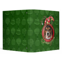 Christmas - Deck the Halls - Beagles Binders