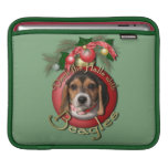 Christmas - Deck the Halls - Beagles iPad Sleeves