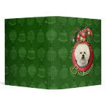 Christmas - Deck the Halls - Bichons binders