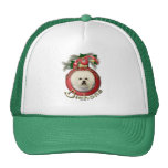 Christmas - Deck the Halls - Bichons Trucker Hats