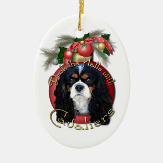 christmas deck the halls cavaliers christmas ornament christmas deck the halls cavaliers christmas ornament