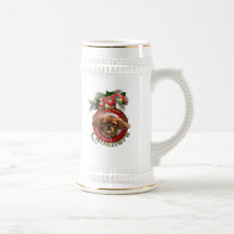 Christmas - Deck the Halls - Cavaliers - Ruby Mug