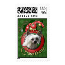 Christmas - Deck the Halls - Crestie - Kahlo Stamps