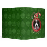 Christmas - Deck the Halls - English Springers 3 Ring Binder
