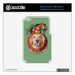 Christmas - Deck the Halls - Goldens iPod Touch 4G Decals