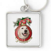 Christmas - Deck the Halls - Goldens - Tebow Keychains