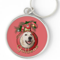 Christmas - Deck the Halls - Goldens - Tebow Keychains