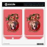 Christmas - Deck the Halls - Labrador - Chocolate FreeAgent GoFlex Skin