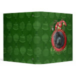 Christmas - Deck the Halls - Newfie Vinyl Binder