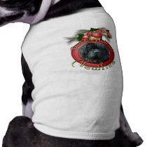Christmas - Deck the Halls - Newfie Doggie T Shirt