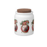 Christmas - Deck the Halls - Pitties - Jersey Girl Candy Jar