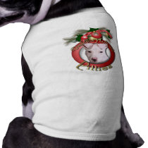 Christmas - Deck the Halls - Pitties - Petey Doggie Tee