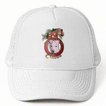 Christmas - Deck the Halls - Pitties - Petey Mesh Hats