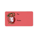Christmas - Deck the Halls - Pitties - Petey labels
