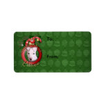 Christmas - Deck the Halls - Pitties - Petey labels