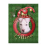 Christmas - Deck the Halls - Pitties - Petey Post Cards
