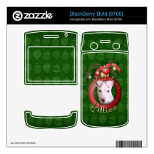 Christmas - Deck the Halls - Pitties - Petey BlackBerry Skins