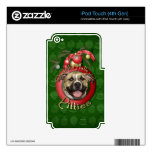 Christmas - Deck the Halls - Pitties - Tigger Decal For iPod Touch 4G