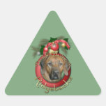 Christmas - Deck the Halls - Ridgebacks Stickers