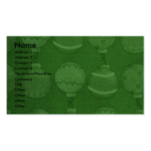 Christmas - Deck the Halls - Roos Business Cards