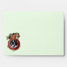 Christmas - Deck the Halls - Saint Bernards - Mae Envelopes