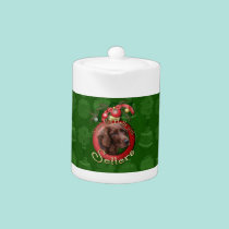 Christmas - Deck the Halls - Setters teapots