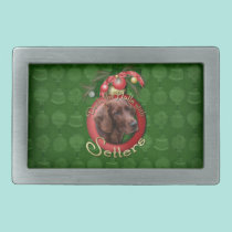 Christmas - Deck the Halls - Setters belt buckles