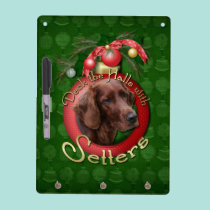 Christmas - Deck the Halls - Setters dry erase boards
