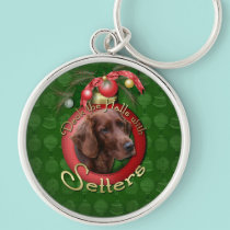 Christmas - Deck the Halls - Setters keychains