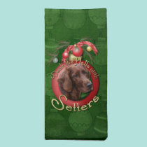 Christmas - Deck the Halls - Setters napkins