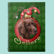 Christmas - Deck the Halls - Setters notebooks