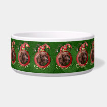 Christmas - Deck the Halls - Setters pet bowls