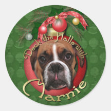 Christmas - Deck the Halls with Marnie Stickers