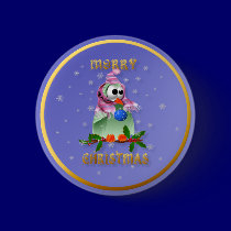 Christmas Decoration Bird Buttons buttons