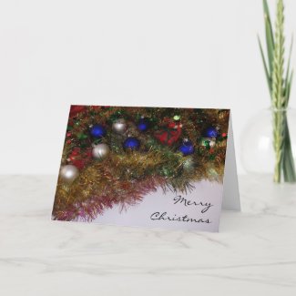 Christmas decoration Card
