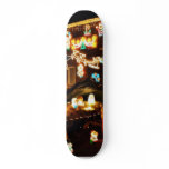Christmas Decoration On One House Skateboards
