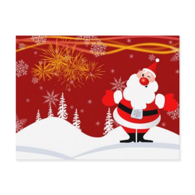 Christmas Decoration postcards
