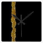 christmas decoration square wallclocks