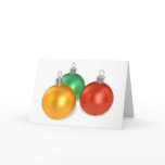 Christmas Decorations Card