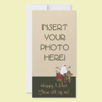 Christmas Decorations photo cards