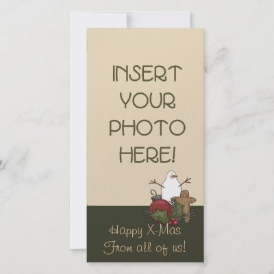 Christmas Decorations photo cards