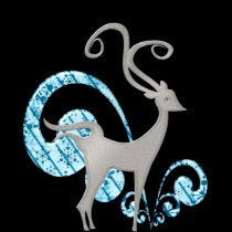 Christmas Deer Design Ladies,Girls Top t-shirts by forbes1954 Christmas Deer Design Ladies,Girls Top t-shirts