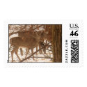 Christmas Deer postage by ladeekatt Christmas Deer postage