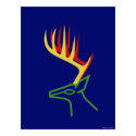 Christmas Deer posters