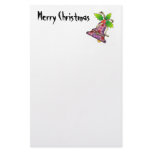 Christmas Designs on Gift Items stationery